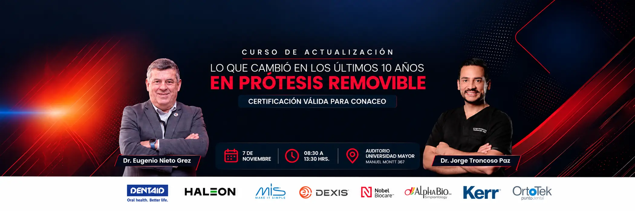Curso de actualización: Lo que cambió en los últimos 10 años en prótesis removible
